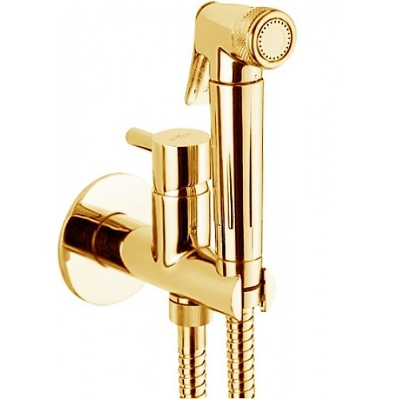 Гигиенический душ Webert EL 870301 Metal золото, c смесителем