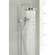 Душевая система Kludi Zenta dual shower system 6609105-00 хром