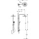 Душевая система Tres Showers 06163507 хром 