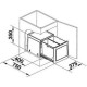 Система сортировки отходов BLANCO BOTTON Pro 45  Manual 517467