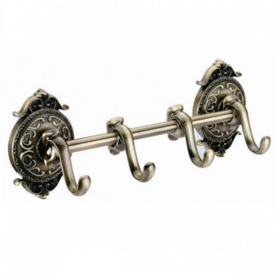 Вешалка с 4 крючками Hayta 13902-4 Bronze