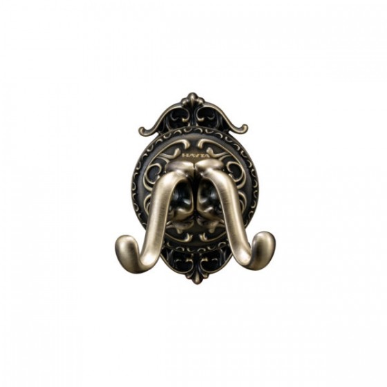 Крючок настенный двойной Hayta 13901-2 Bronze