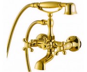 Смеситель Kaiser Carlson Style 44223-3 Gold золото для ванны