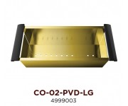 Коландер OMOIKIRI CO-02-PVD-LG (4999003) Светлое золото