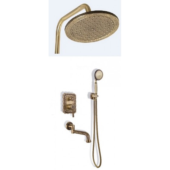Душевая система Bronze de Luxe 10137R для ванны и душа
