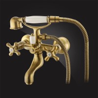 Смеситель Elghansa RETRO Bronze 2302754-Bronze для ванны с д/к бронза