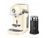 Кофемашина KitchenAid Nespresso 5KES0504EAC+ Aeroccino кремовый