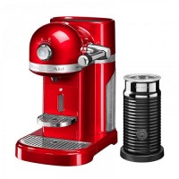 Кофемашина KitchenAid Nespresso 5KES0504EER+ Aeroccino красный
