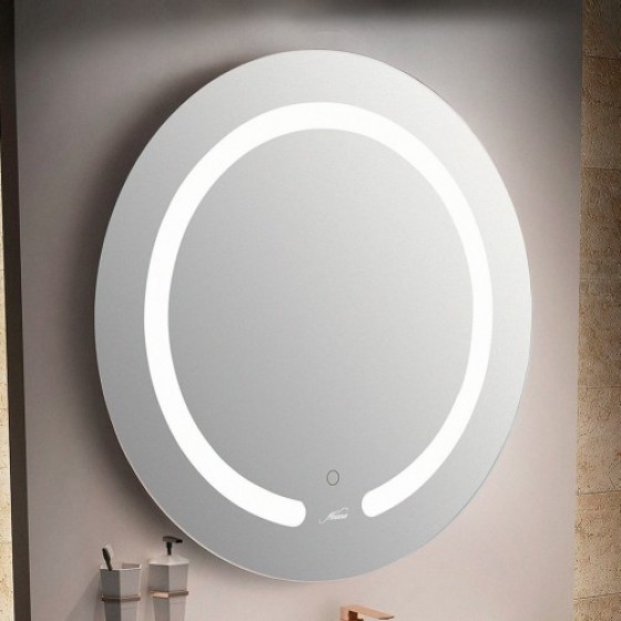 Зеркало MELANA MLN-LED087 для ванной с подсветкой