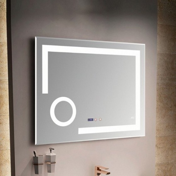 Зеркало MELANA MLN-LED090 для ванной с подсветкой