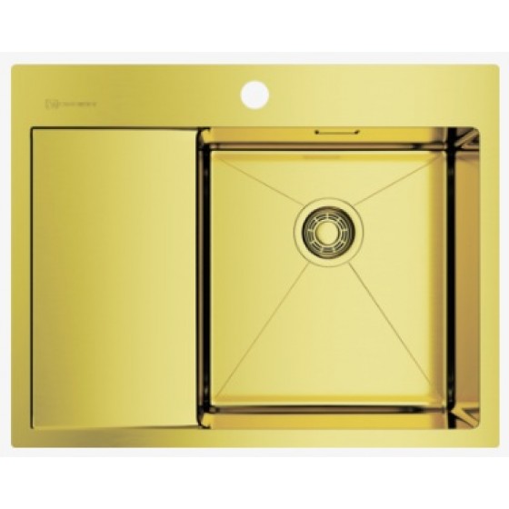 Мойка Omoikiri Akisame 65-LG R светлое золото