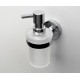 Wasserkraft Isen K-4099 дозатор для жидкого мыла стеклянный 170 ml, хром