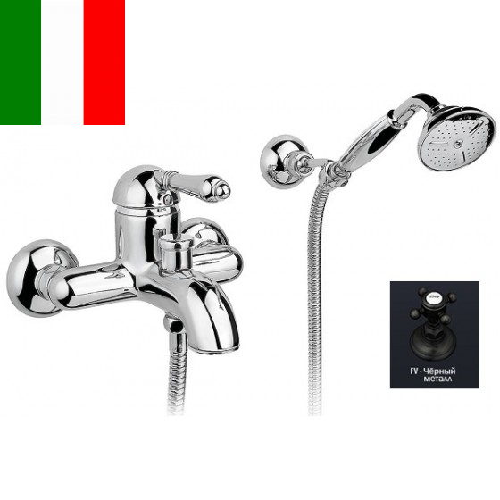 Nicolazzi Classica Lusso 3401 FV 75 для ванны, черный металл